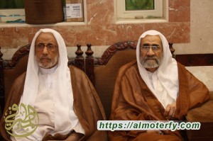 سادة السلمان يتلقون العزاء في رحيل السيد علي السيد أحمد السلمان .