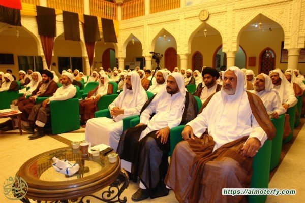 الحوزه العلمية تقيم الملتقى الحسيني السنوي و الشيخ البن سعد: يلزم الخطيب أن يكون ملماً ببعض الأمور التي تزيد من ثقافته وتعطي قوة لخطابته