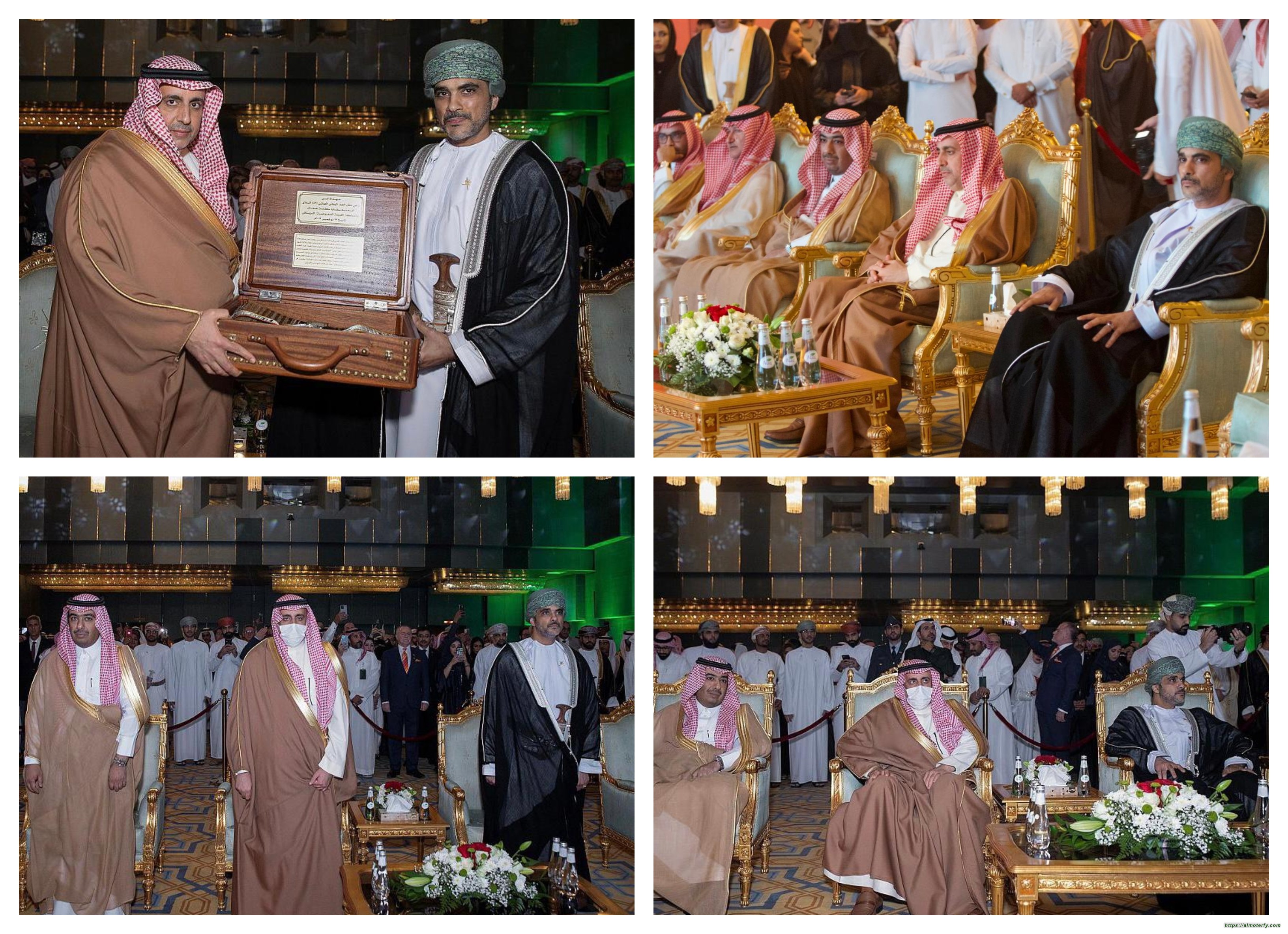 وكيل إمارة الرياض يحضرُ حفلَ سفارة سلطنة عُمان بمناسبة اليوم الوطني لبلادها