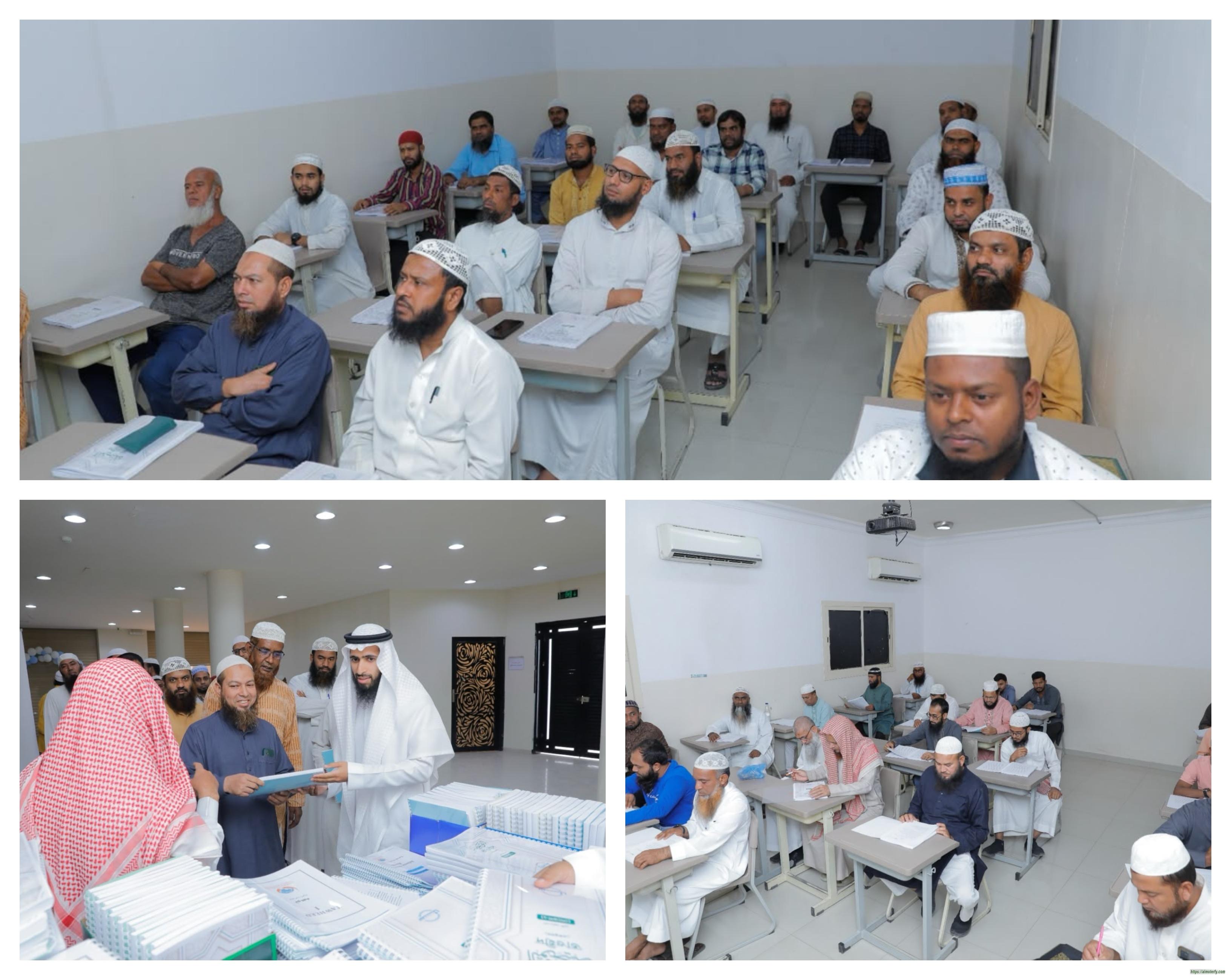 شهد تخرج 4410 طالبا وطالبة ينتمون إلى 48 دولة  أكثر من 86 ألف طالب وطالبة يلتحقون بمشروع " أسلمت فعلمني" بجمعية الدعوة بالبديعة على مدى 26 عاما