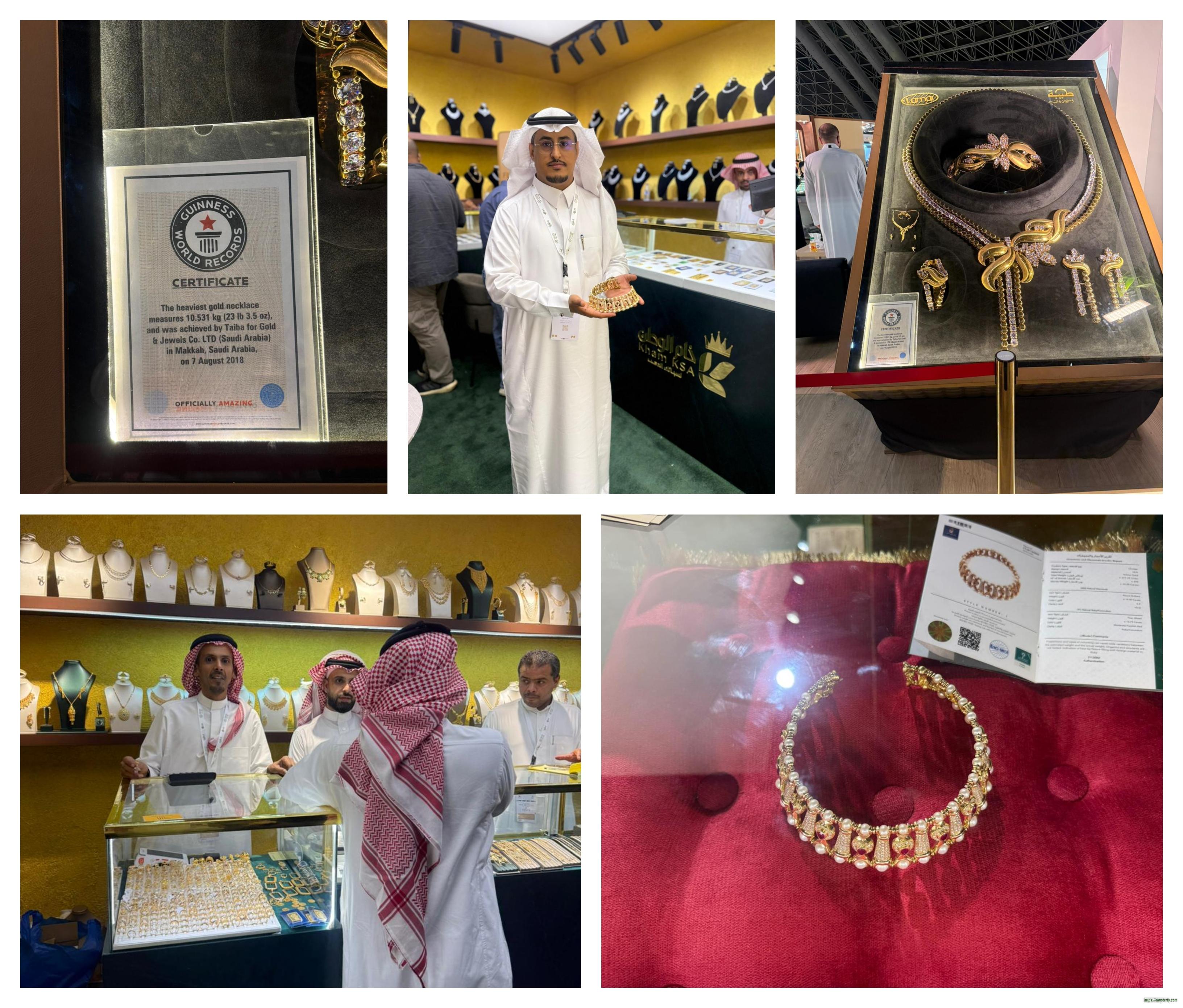 *قسم “صناعة سعودية” يتألق في معرض الذهب بجدة… هوية وطنية تتجسد في بريق الذهب*