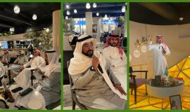 بن عاجان في ضيافة موعود مع رحلة الأدب