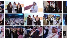 بحضور اكثر من 800شخص في حفل مهيب ثانوية الملك خالد تحتفل بخريجيها لعام 2022 مع شريكها الاستراتيجي (جمعية أصدقاء السعودية)