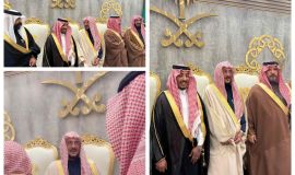 وزير الشؤون الإسلامية يشرف  حفل زواج الدكتور عبدالعزيز فايز العنزي وسط حضور