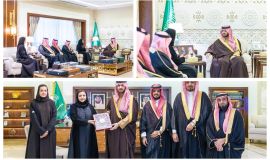 نائب أمير المنطقة الشرقية يستقبل مدير الأحوال المدنية بالمنطقة