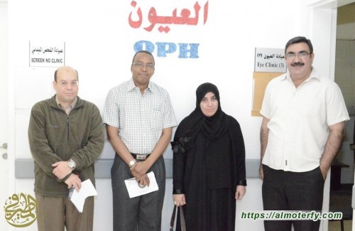 تعاون مشترك بين صحة الأحساء و الوكالة الدولية لمكافحة العمى 