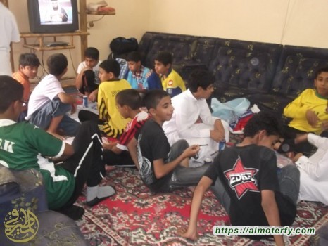 لوحة حب ووفاء بابتدائية المطيرفي