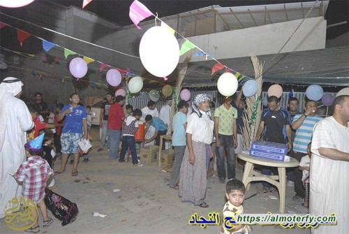 المطيرفي تعيش باجواء القرقيعان احتفال بمولد السبط الأول (ع)