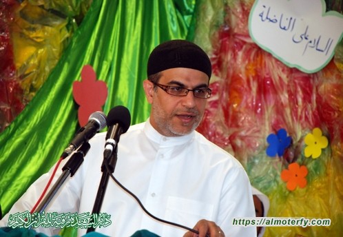 الملا نزار القطري يشارك في حفل بهيج تقيمه دار السيدة رقية لعلوم القران الكريم 