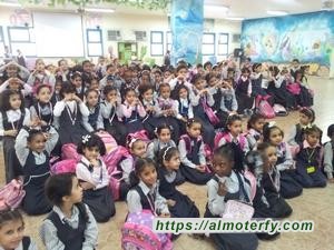 100طالبة مستجدة تألفن أجواء المدرسة في الابتدائية السابعة عشر بطيبة