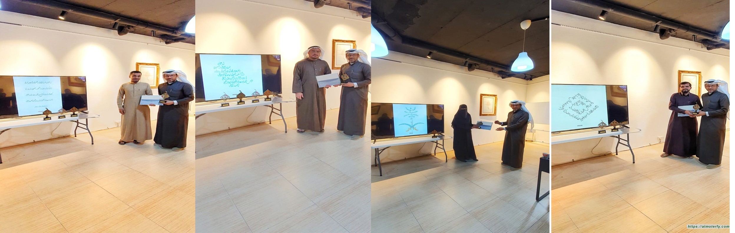 دار الخط العربي بالأحساء  تحتفي باعضائها المشاركين و الفائزين في مسابقة خطٌّ من تراثنا