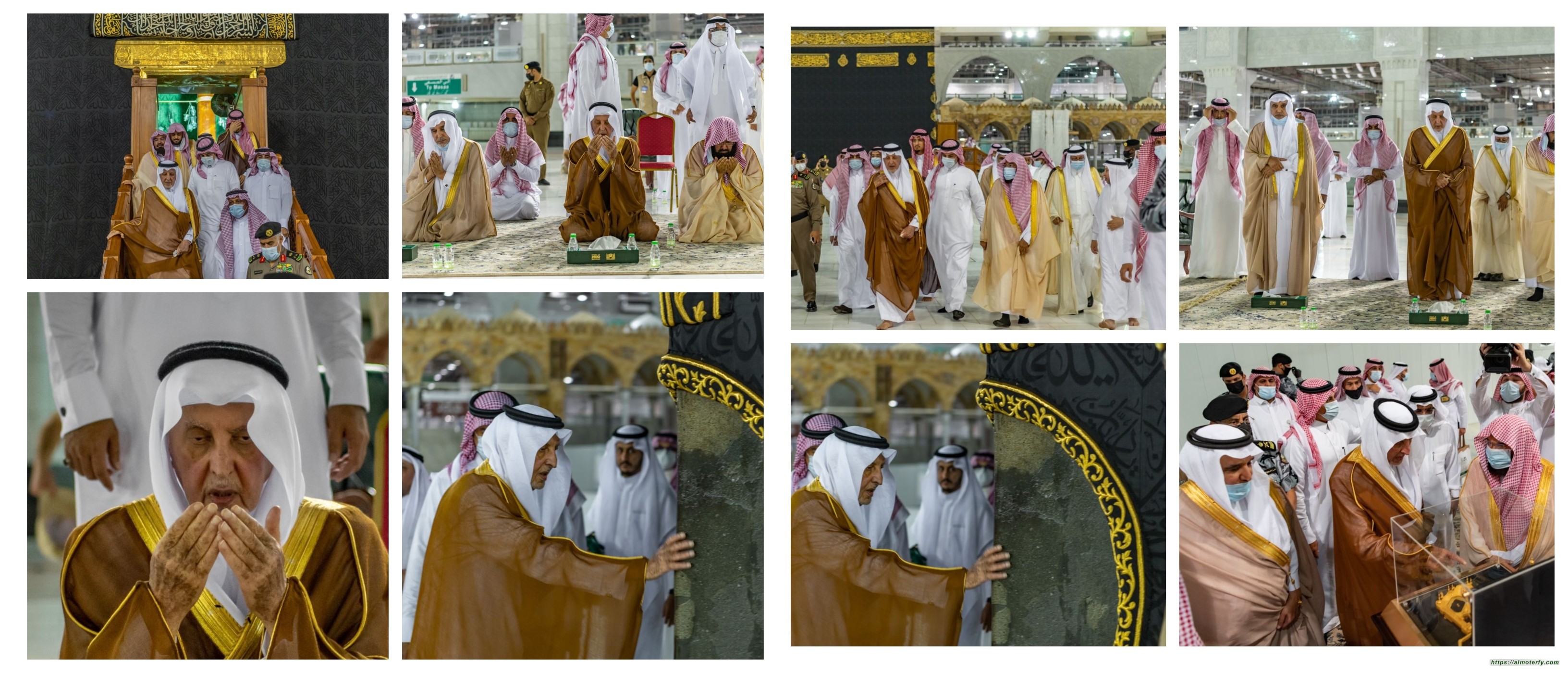 نيابة عن خادم الحرمين الشريفين أمير منطقة مكة المكرمة يتشرف بغسل الكعبة المشرفة وسط إجراءات احترازية مشددة