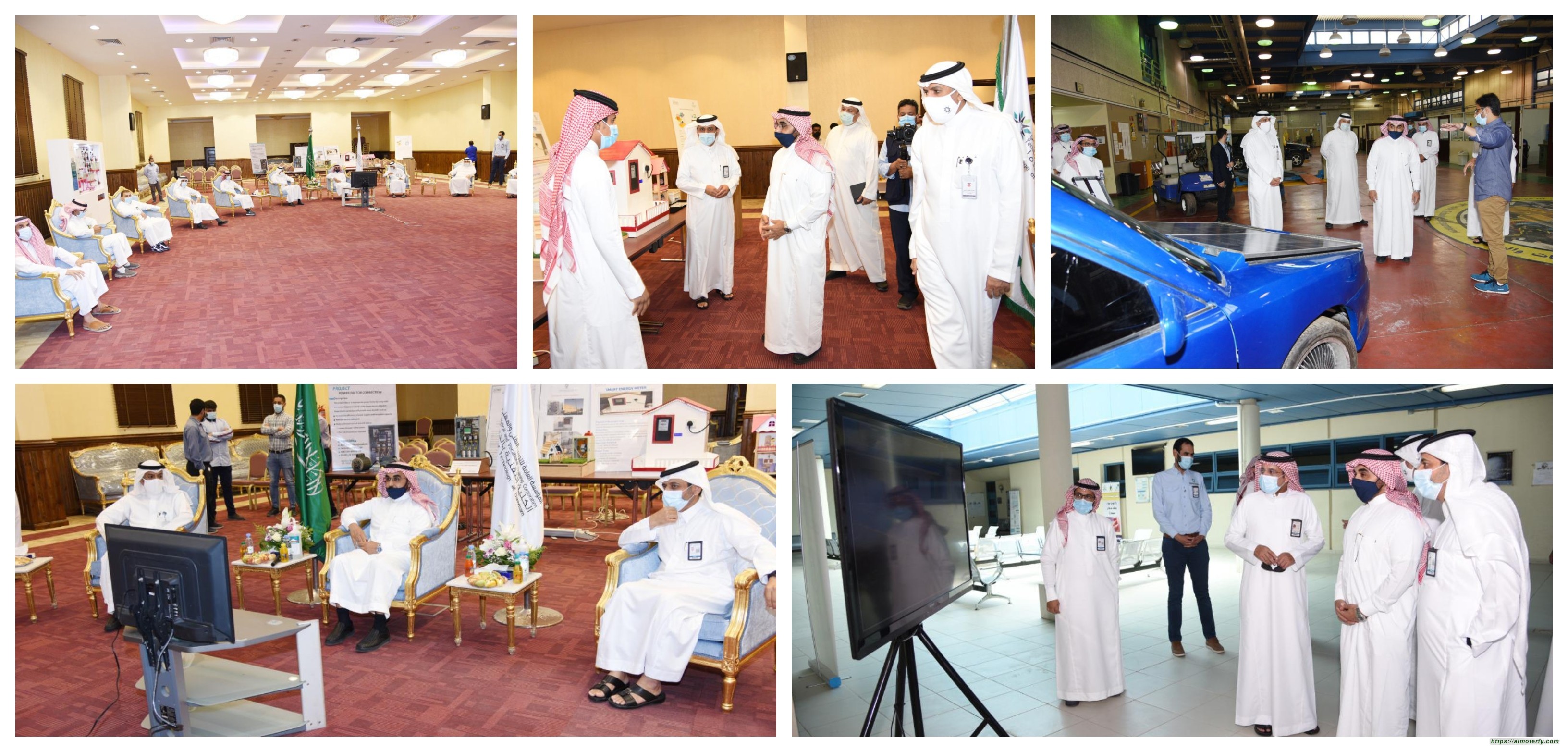 بمناسبة بدء العام الدراسي الجديد  محافظ المؤسسة العامة للتدريب التقني والمهني يتفقد التدريب بالكلية التقنية بالدمام