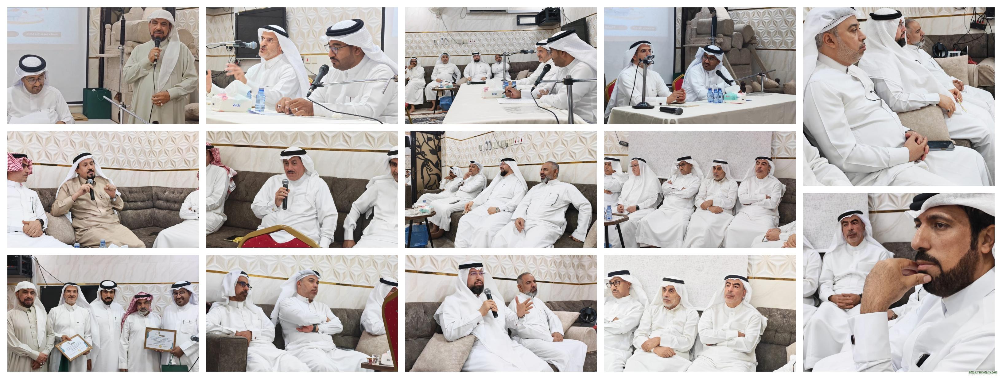 "مزاج الكتابة ومجازها"...أمسية حوارية تُبحر في فلسفة الحرف مع الأديب جاسم المشرف بنادي ابن عساكر.