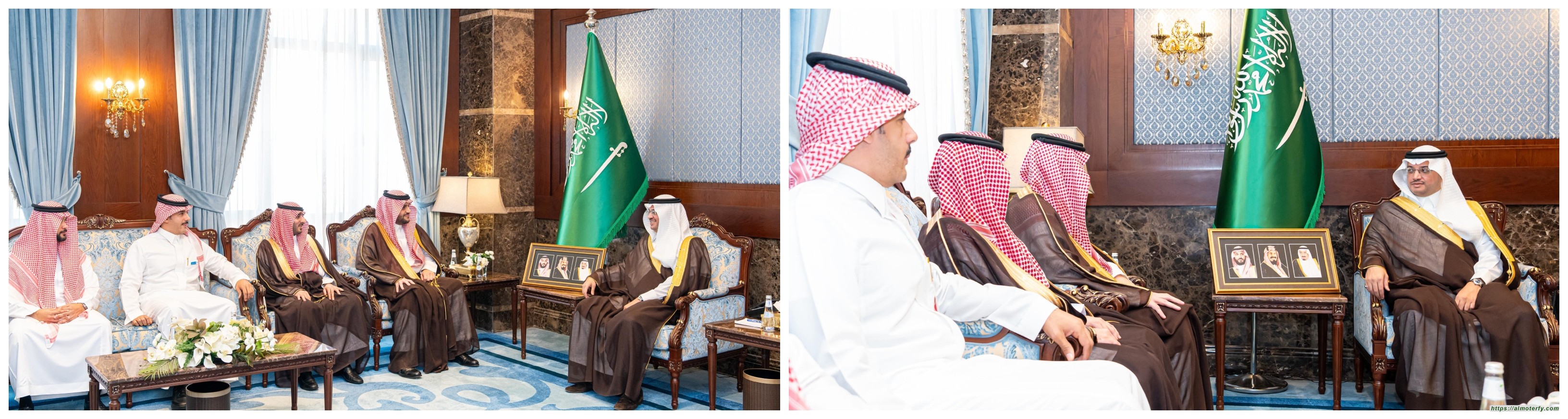 سمو محافظ الأحساء يستقبل مدير فروع البنك العربي بالمحافظة