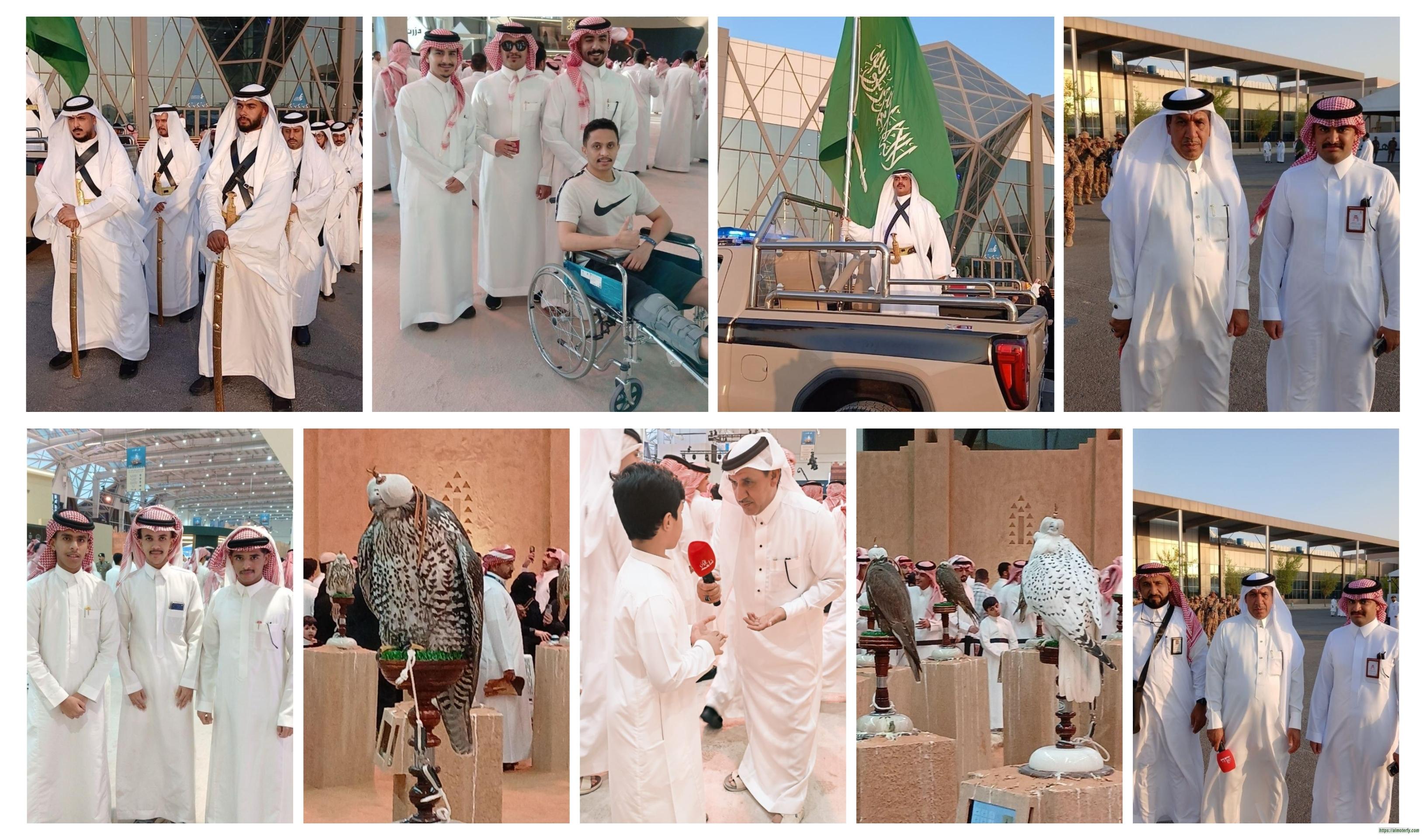 نادي أثر الثقافي بالأحساء يزور معرض الصقور والصيد السعودي الدولي 2026