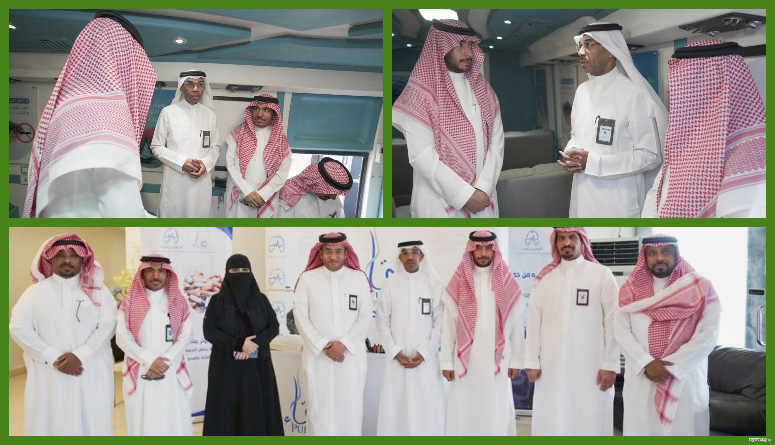 العيادة المتنقلة والبوث التوعوي في تعليم الاحساء