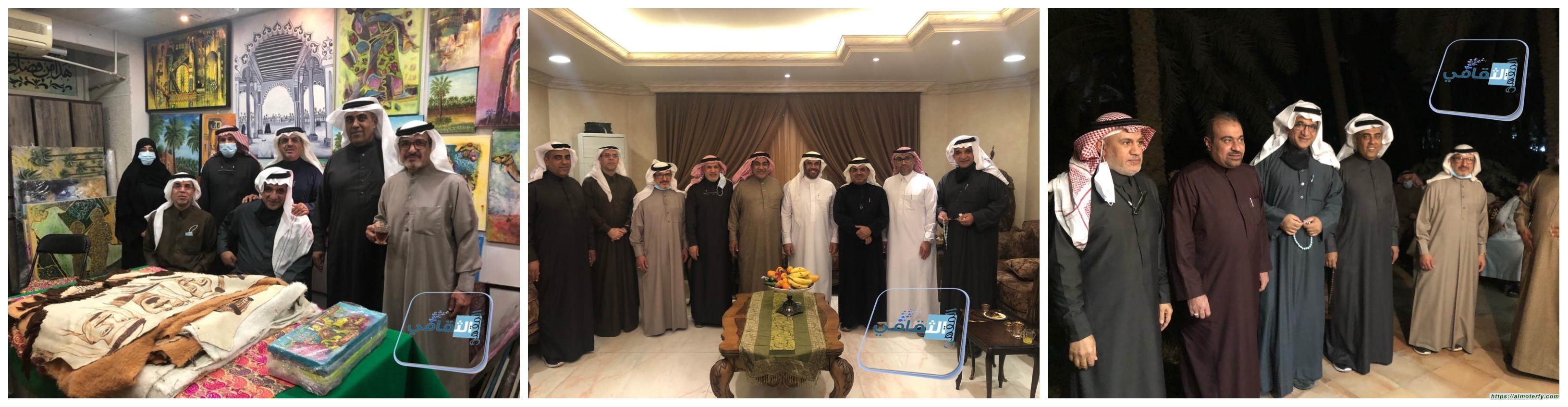 وفد من اعضاء المقهى الثقافي يزورون  المهندس عماد مهدي الغدير والدكتور قاسم العلوان وفد من اعضاء المقهى الثقافي يزورون  المهندس عماد مهدي الغدير والدكتور قاسم العلوان