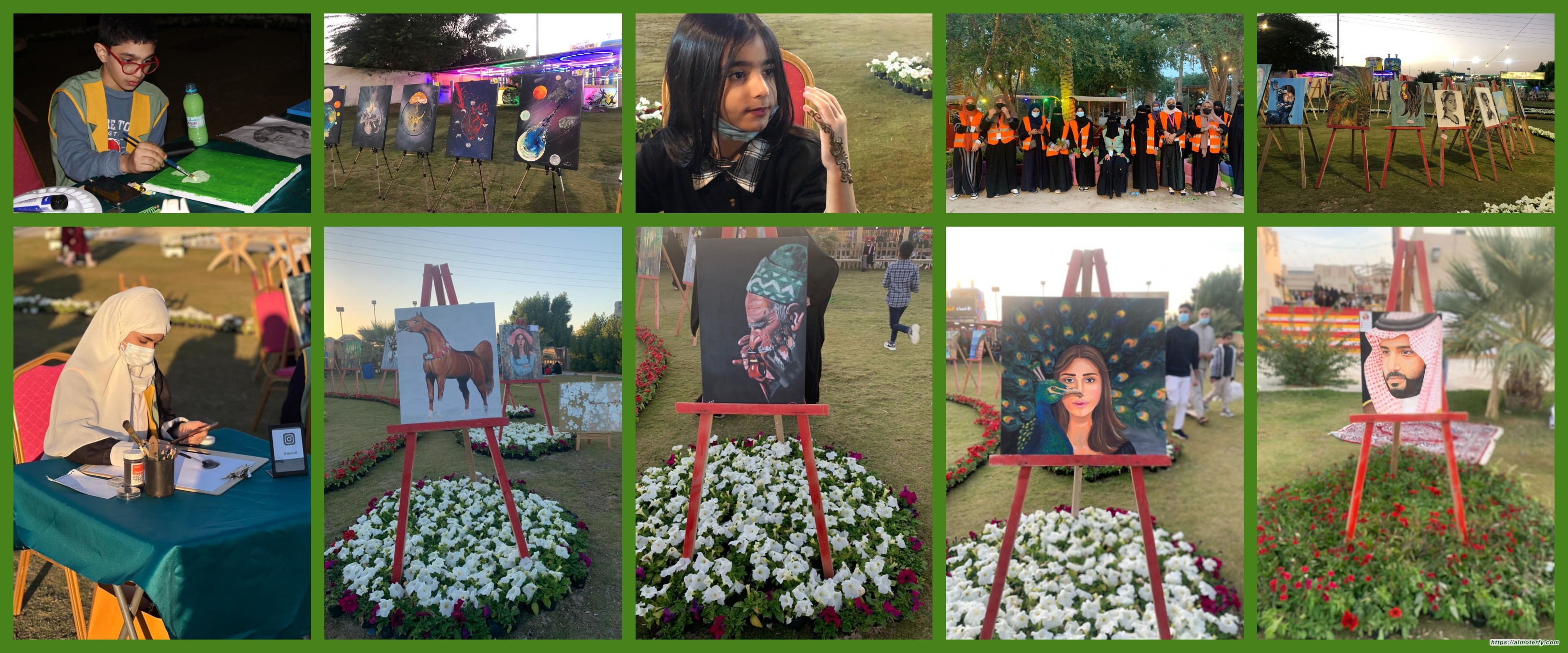 ٨٠ لوحة فنية تزيين كرنفال الزهور ٣ لهمسات الثقافي