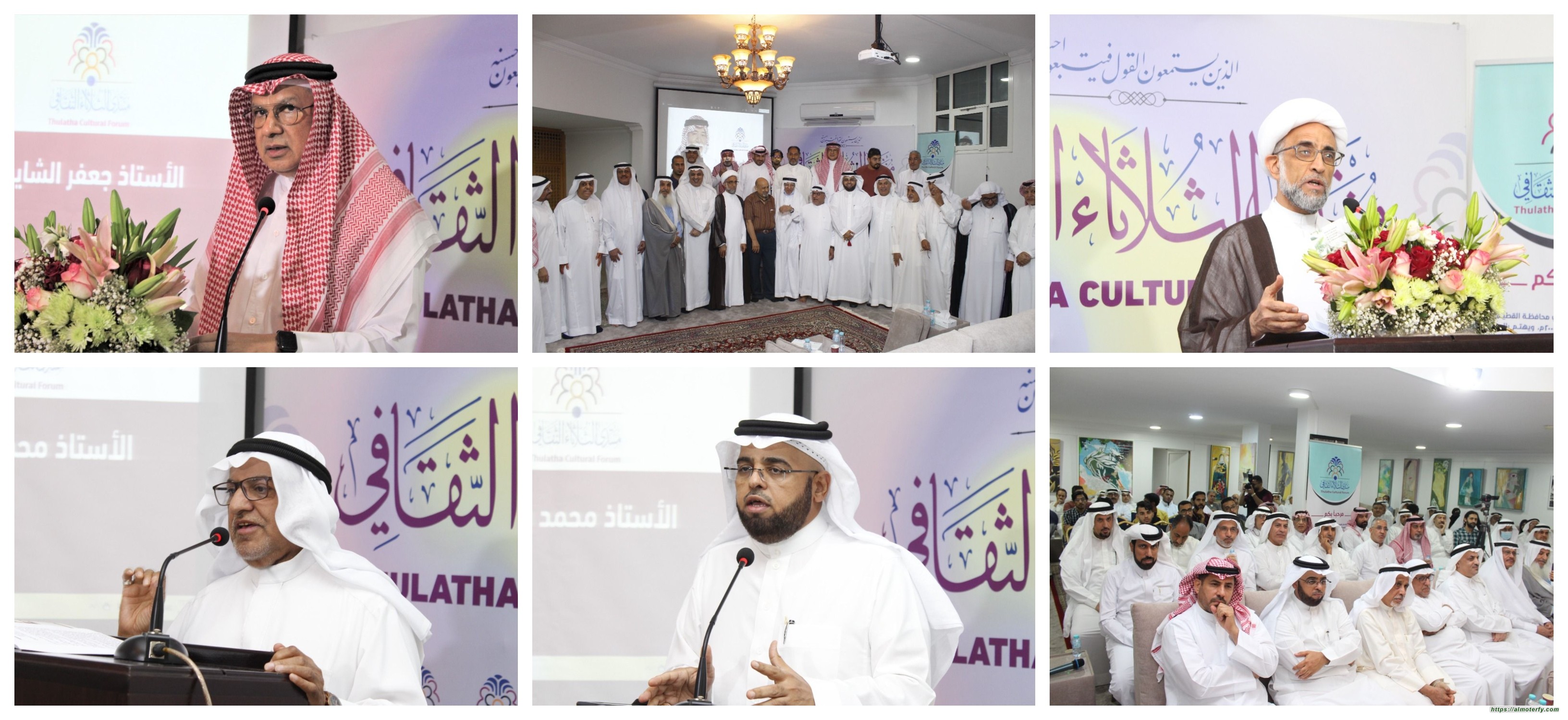 شخصيات ثقافية تشارك في حفل تأبين عبد المقصود خوجة