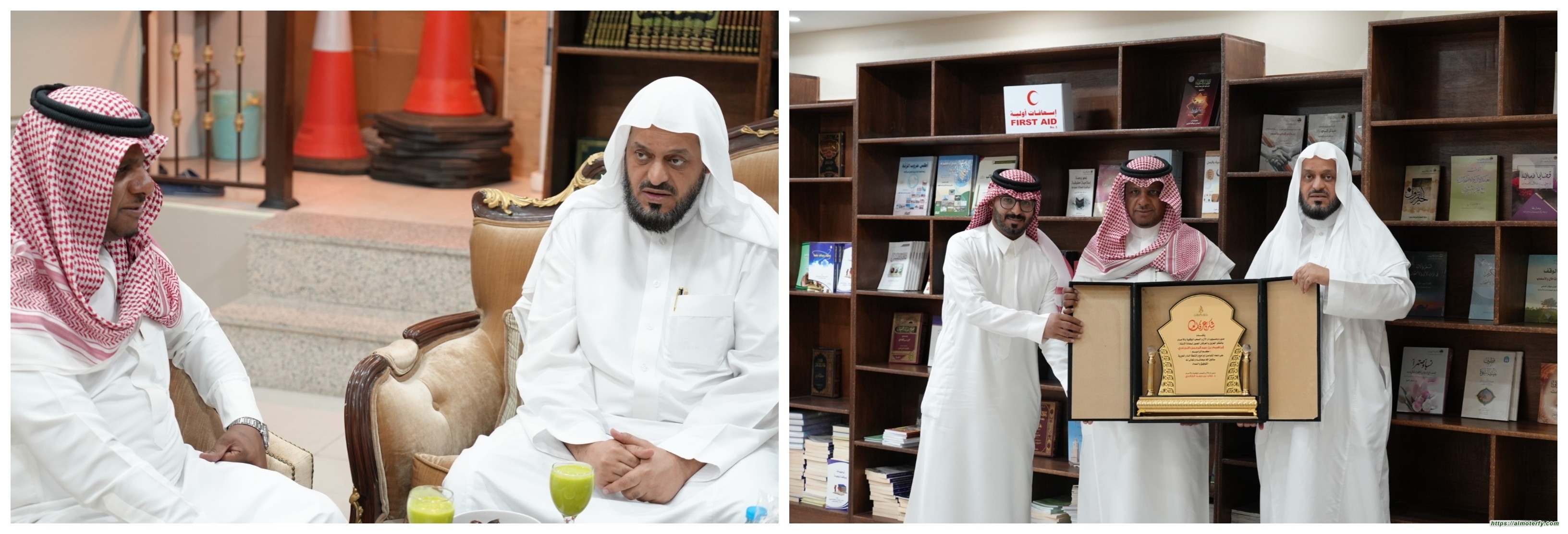 دار الال والصحب بالأحساء تكرم رجل الأعمال إبراهيم النجادي