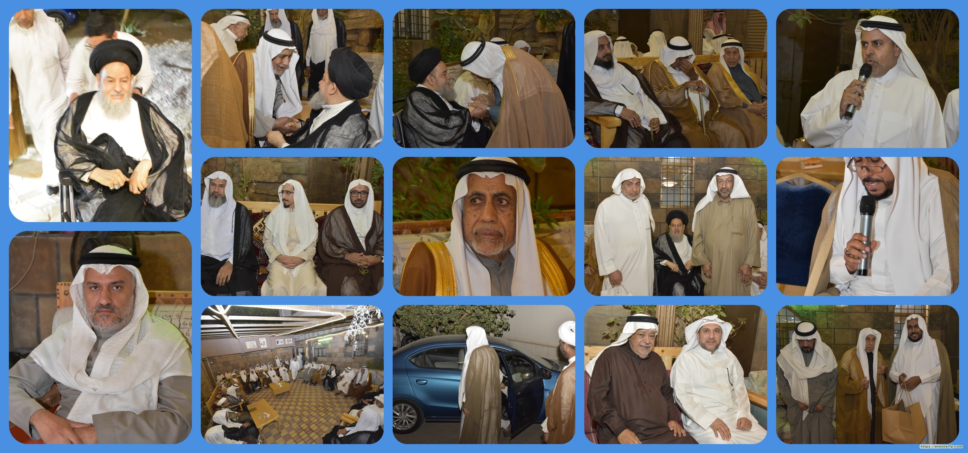 عائلة البرك بالمطيرفي تحتفي بسماحة العلامة السيد عبدالله الموسوي