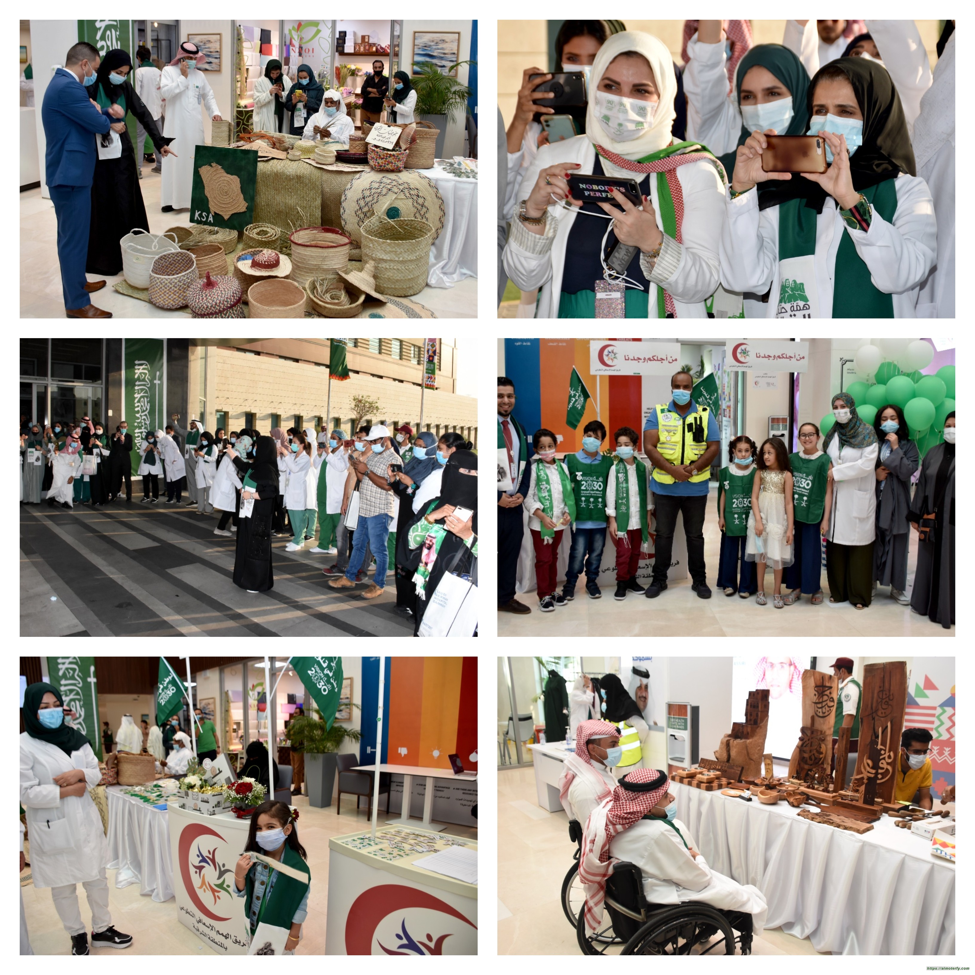 85 متطوع ومتطوعة يشاركون احتفالات السعودي الالماني باليوم الوطني الـ 90