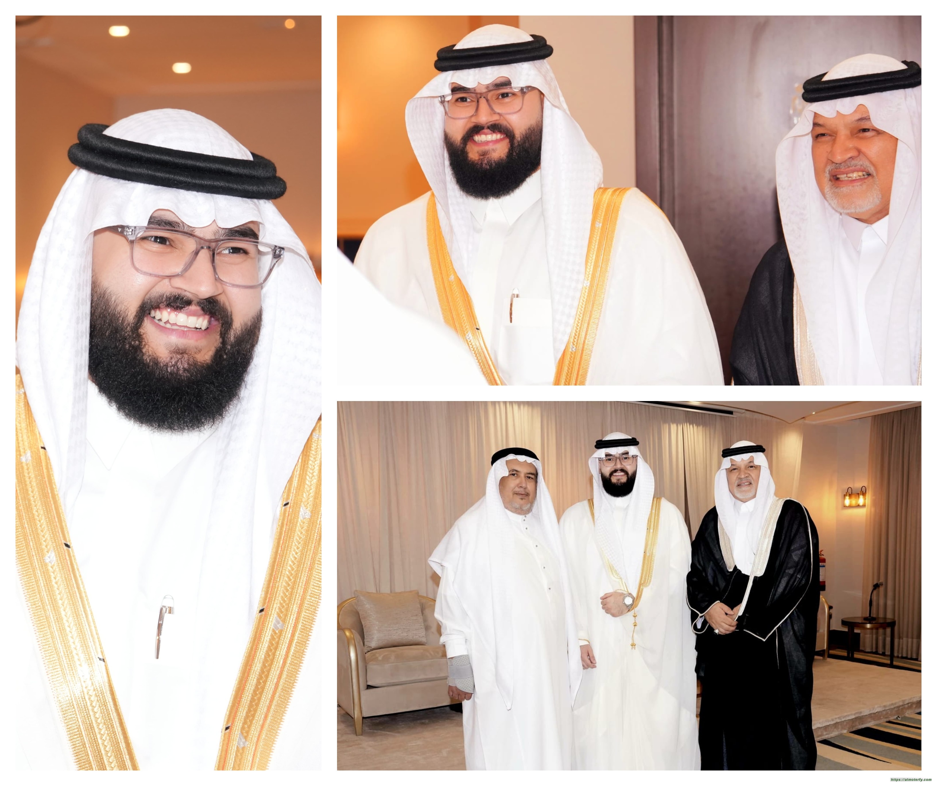 أمين يحتفي بعقد قران الدكتور أصيل