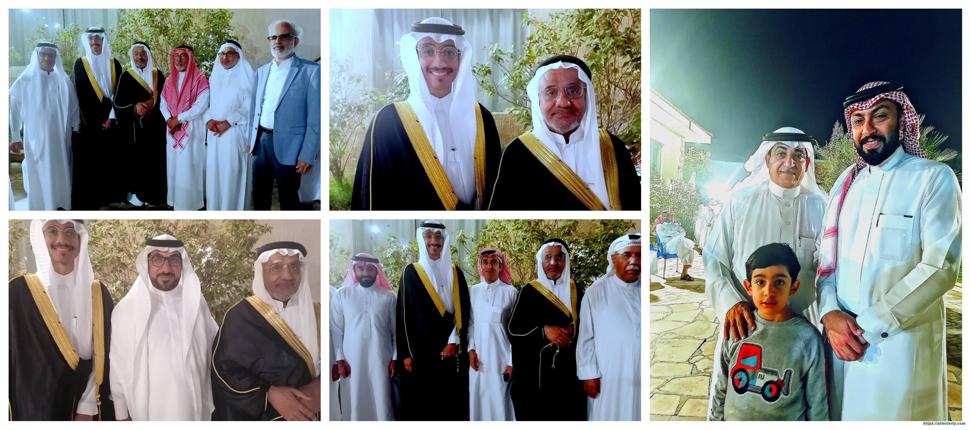 افراح الحسن والبوحليقة في منتجع القصر بالأحساء