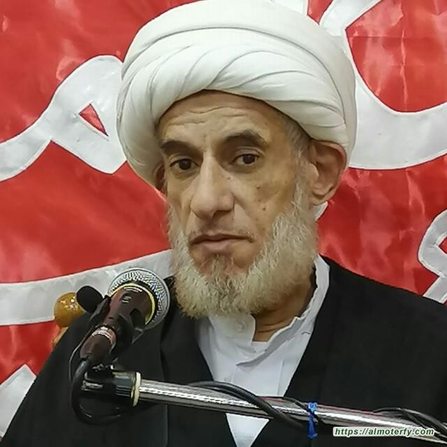 الحاج سماحة الشيخ خادم المنبر الحسيني حسين احمد الاحمد رحمه الله تعالى