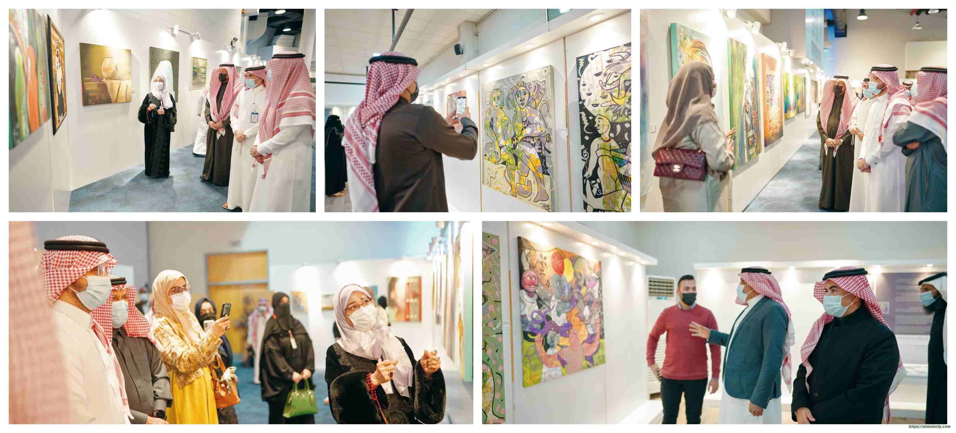 بسايتك الخبر وثقافة الدمام اختتام معرضي العقيق وكلاميات الخيال