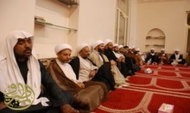 علماء  صفوى يقيمون مجلس الفاتحة على أرواح شهداء البحرين