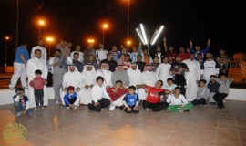 شباب وعوائل قرية المطيرفي في تجمعهم الخامس بمدينة الجبيل 