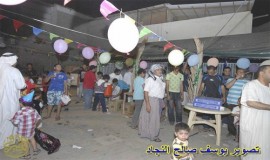 المطيرفي تعيش باجواء القرقيعان احتفال بمولد السبط الأول (ع)