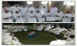 لقاء معايدة حافل في منتدى الينابيع الهجرية