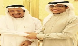 الشاعر حيدر العبدالله في ضيافة عمدة العمران