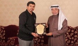  العمران الفنية تُكرِم الإعلامي ( عيسى الحبيب )