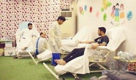 حصيلة حملة التبرع بالدم بجمعية البطالية ٢٣٠متبرع 