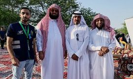 فريق ارتواء العطاء التطوعي يشارك في فعالية مكافحة السكر في مدينة جواثا السياحية .