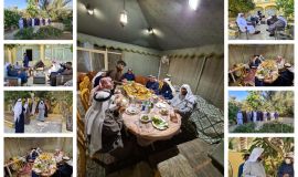 العلامة السيد "ابو عدنان في ضيافة الاستاذ احمد العلوان