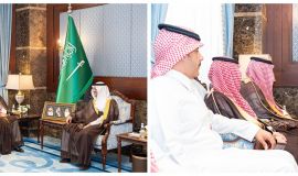 سمو محافظ الأحساء يستقبل مدير فروع البنك العربي بالمحافظة