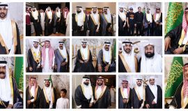 افراح العبود والصباح تهانينا