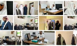 زيارة ودية لجمعية السلام الانسانية بالشعبة