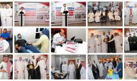 108 حصيلة اليوم الأول لحملة التبرع بالدم في بر الفيصلية