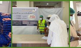 بر الفيصلية يوزع 750 أضحية خلال العيد .