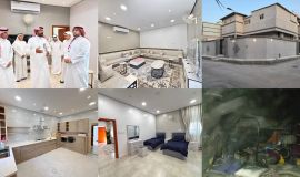 بعد استكمال صيانته بر الفيصلية يسلم العائلة المنكوبة بيتها المحترق .