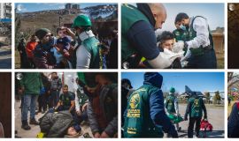 مركز الملك سلمان الإغاثي  يواصل ميدانيًا جهوده التطوعية لعمليات البحث والانقاذ في تركيا